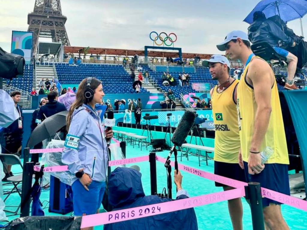 Marina Izidro at the Paris Olympics.
