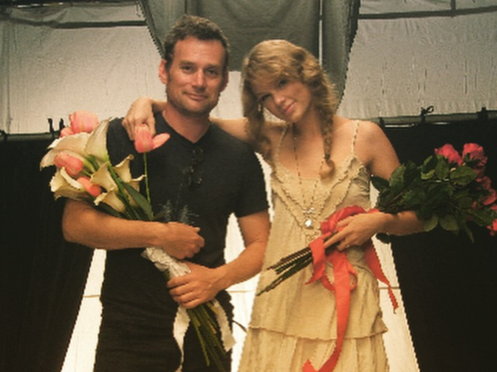 Declan Whitebloom with Taylor Swift