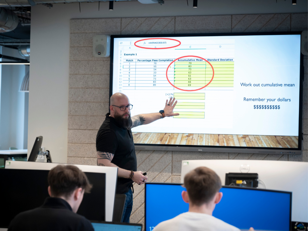 Sports Performance Analysis and Talent ID classroom